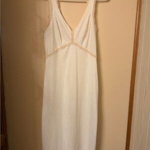 VTG  Wonder Made Non Cling Elegant White Women's Slip Union Made